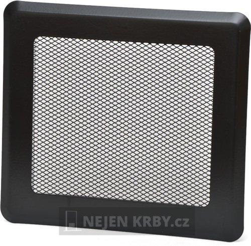 Krbová mřížka 175 x 195 mm (černá)