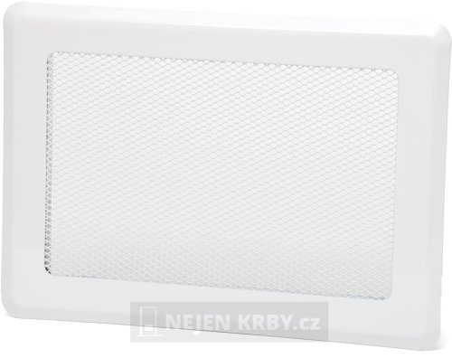 Krbová mřížka 175 x 245 mm (bílá) Krbová mřížka 175 x 245 mm (bílá)