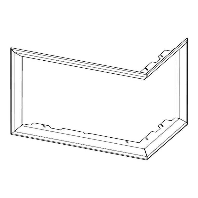 Romotop - RÁMEK DR3SH RAM04 krycí polohluboký univerzální