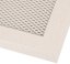 Ventilační mřížka 16x32 cm s žaluzií - krémový brokát