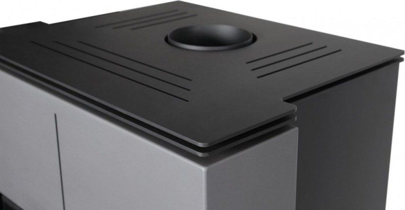 AQUAFLAM VARIO - SAPORO 11/7 kW (sivá) elektronická regulácia
