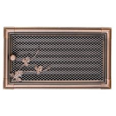 Ventilační mřížka Retro 16x32 cm s žaluzií - měď patina Ventilační mřížka Retro 16x32 cm s žaluzií - měď patina