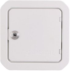 Revízne dvierka 140x140 mm - biela