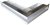Ventlab - ventilačný otvor rohový pravý 300x500x70 mm - biely