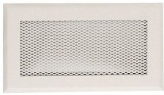 Ventilačná mriežka 10x20 cm - krémový brokát