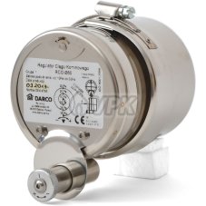 Regulátor ťahu komína Darco RCO – inštalácia na T-kus dymovodu ø80 mm