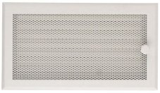 Ventilační mřížka 16x32 cm s žaluzií - krémový brokát