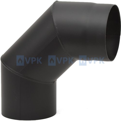 KC20 - Koleno dymovodu 90° / ø160 mm - pevné