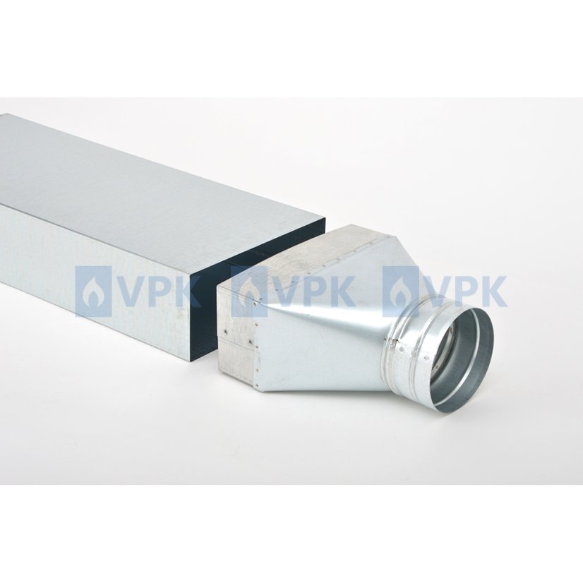 Redukcia na potrubie ø100 mm (200x90 mm)
