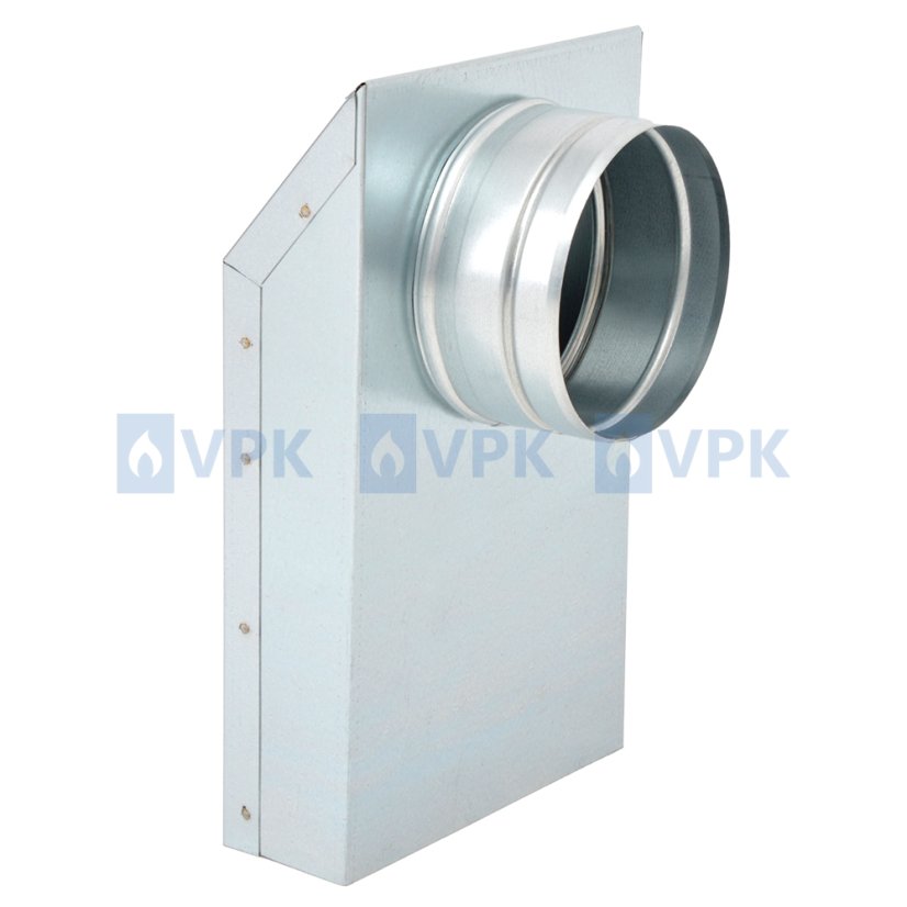 Redukcia 90° na potrubie ø100 mm (150x50 mm)