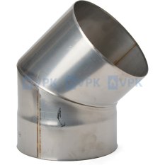 KN10 - Nerezové koleno 45° / ø200 mm