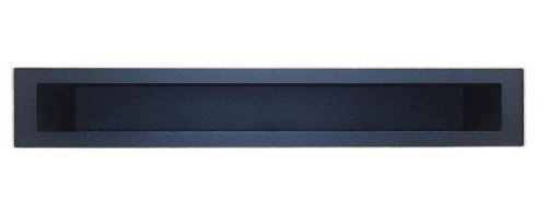 Ventlab V-Open - ventilačný otvor rovný 700x100 mm - čierny