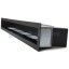 Ventlab V-Open - ventilačný otvor rovný 900x100 mm - čierny