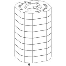 Romotop - AKUMULAČNÍ SADA PRSTENCŮ ROMOTOP MAMMOTH - 8 ks (AKKUM KV 08B)