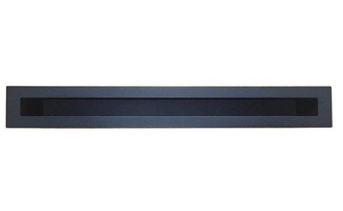Ventlab V-Open - ventilačný otvor rovný 700x70 mm - čierny