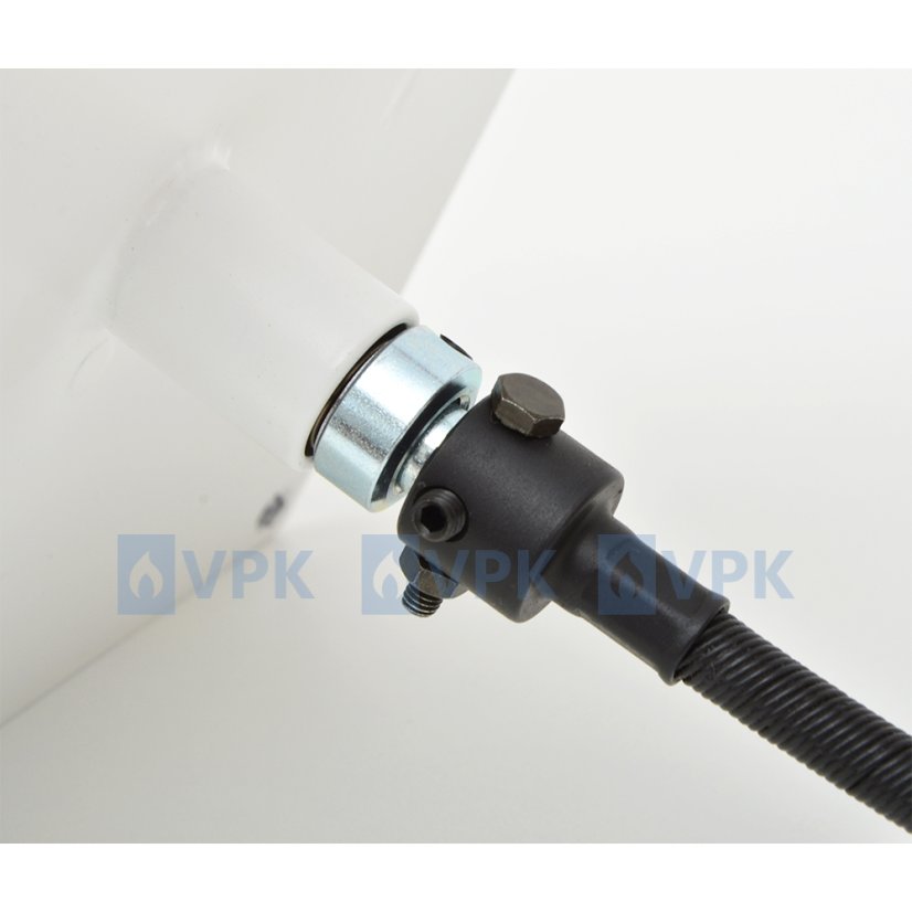 Ohebné prodloužení pro ovládání klapky kouřovodu (délka 345 mm)