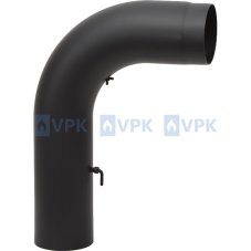 KC20 - Koleno ø150 mm / 90° - s klapkou a čistícím otvorem - ohýbané