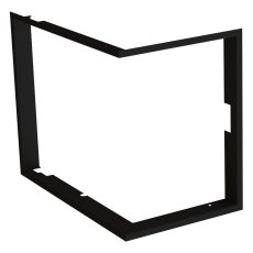 Krycí rámeček 1x90° hloubka 80mm, černý, BEF Therm (V) 7 CP/CL Krycí rámeček 1x90° hloubka 80mm, černý, BEF Therm (V) 7 CP/CL