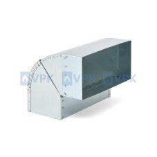 Koleno 45-90° nastavitelné stěna-strop (200x90 mm)