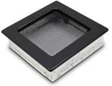 Ventilačná mriežka Standard 17x17 cm - čierna