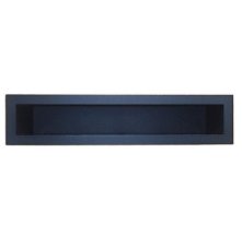 Ventlab V-Open - ventilačný otvor rovný 450x100 mm - čierny