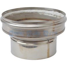 KN10400572 - Prechodka ø180 mm (po vode, prevlečná) pre komíny ø200/230 mm (vnútorný/vonkajší ø hrdla)