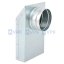 Redukcia 90° na potrubie ø100 mm (150x50 mm)
